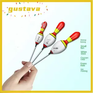 Phao câu cá GUSTAVA, Tay nghề câu cá trên đá Phao nước ngọt, Câu cá biển Siêu mịn Dụng cụ câu cá đa năng Phụ kiện câu cá trên băng