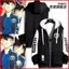 GC1 Thám Tử Lừng Danh Conan Rachel Moore Jimmy Kudo anime Dây Kéo Áo Khoác Áo Unisex Top GC1