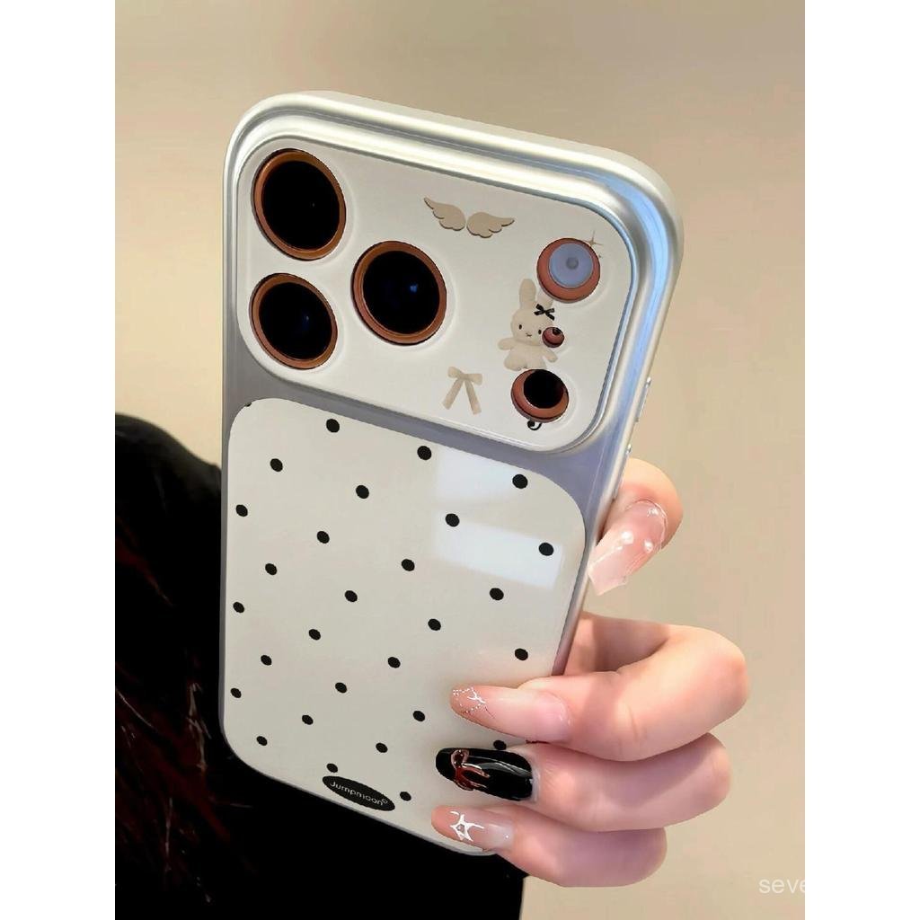 Ốp Điện Thoại Thích Hợp Cho iPhone 11 12 13 14 15 16 17 Pro max Plus Air Polka Dot Miffy Rabbit Vỏ Bảo Vệ Chống Sốc Bao Gồm Tất Cả V7NK