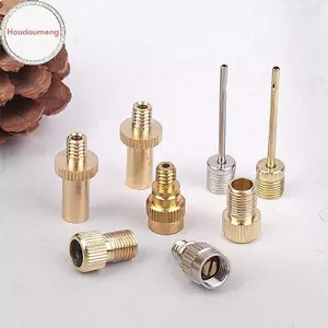 Hodou 4 Cái / bộ Xe Đạp Bánh Xe Lốp Chuyển Van Adapter Đồng Van Vòi Phun Adapter Đường Bộ & MTB Lốp Bơm Đầu Phun Bộ Kết Nối VN