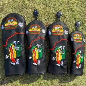 Hộp bảo vệ câu lạc bộ Golf sáng tạo Không. 1 Vỏ câu lạc bộ bằng gỗ Fairway Cao cấp PU hoàn toàn mới