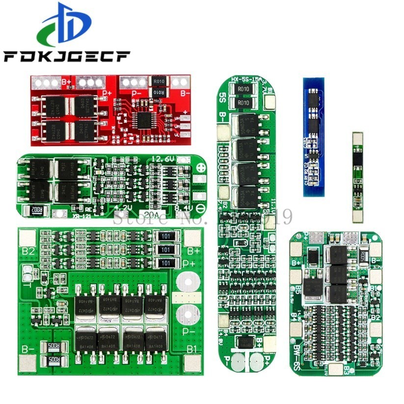 Mạch Đèn Báo Dung Lượng Pin 1S 2S 3S 4S 5S 6S 7S 8S - Xanh Lá Xanh