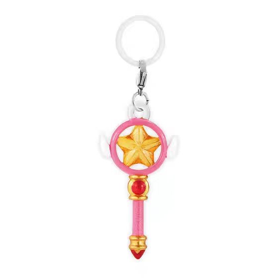 [BTF] Hàng có sẵn BANDAI Capsule Toy Magic Card Girl Sakura Scepter Mark Mặt dây chuyền 2 đạo cụ ma thuật Ô treo MME0