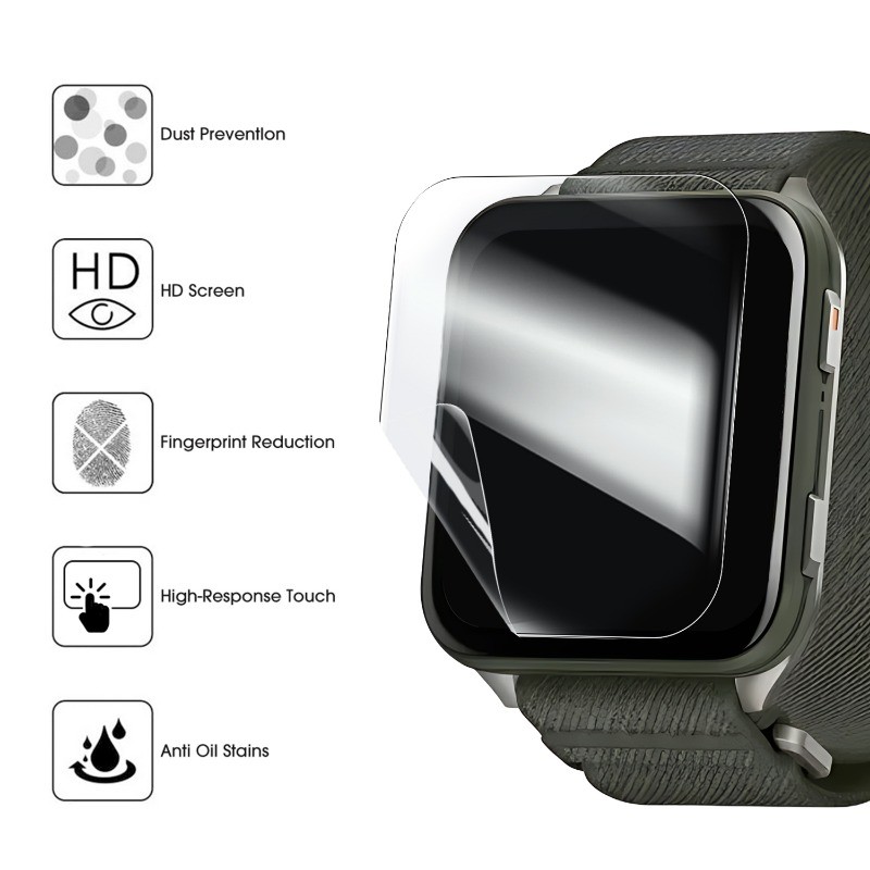 Phim Hydrogel HD Tự Chữa Bệnh - Tấm Bảo Vệ Màn Hình Bền Đẹp Cho Đồng Hồ Garmin Venu X1 - Phim Bảo Vệ Độ Cứng 9H​