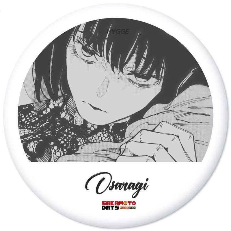 Sakamoto Ngày Huy Hiệu 58mm Anime Nagumo Shin Heisuke Akira Sưu Tập Quà Tặng
