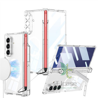 Túi Gasbag Từ Pha Lê Chân Đế Dành Cho Samsung Galaxy Z Fold 7 Z Fold 6 5 Điện Dung Bút S-pen Giá Đỡ Vỏ