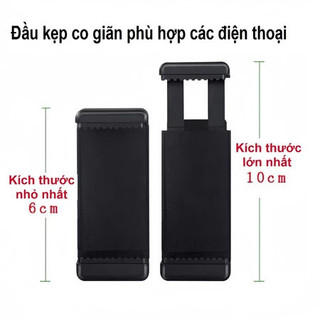 Giá Đỡ, Kẹp Điện Thoại Dán Lên Mặt Đồng Hồ Xe Máy Ô tô Có Đế Cài Dễ Tháo Lắp (Kèm Miếng Dán Siêu Dính)