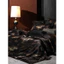 Bộ chăn ga gối gấm cao cấp mềm mại 4 món vỏ chăn MemMinBedding Luxury hoa văn nổi bật sang trọng - L41636