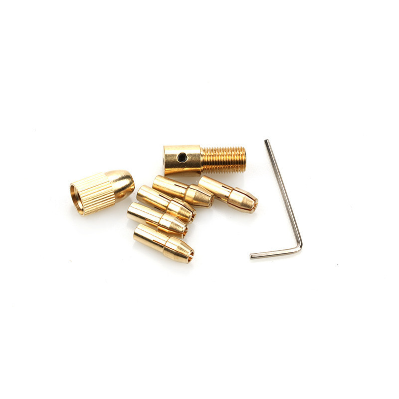 [COD] Đầu Kẹp Khoan Mini Cho Mô Tơ 775 Trục 2.35mm 3.17mm Hợp Kim Bền, Dễ Gắn Mũi Khoan