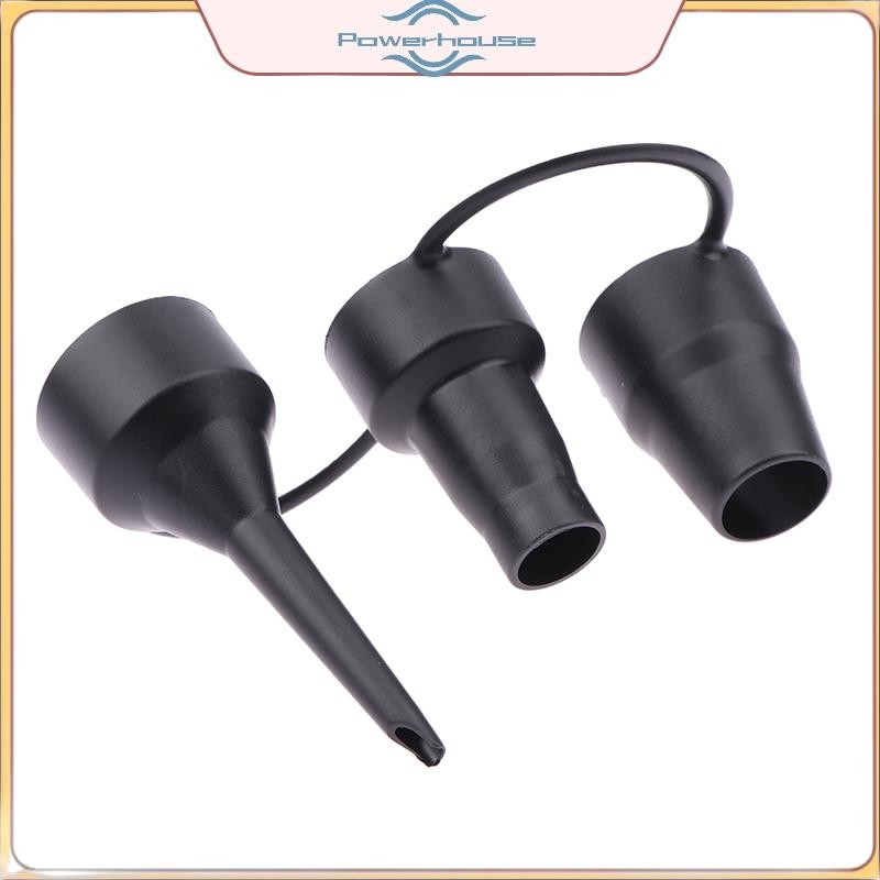POWER 3 Kích Cỡ Di Động Nhanh Cho Máy Bơm Không Khí Làm Rơi Bể Bơi Nhựa Sofa Đồ Chơi Bãi Biển Vòi Phun Thay Thế Miệng.
