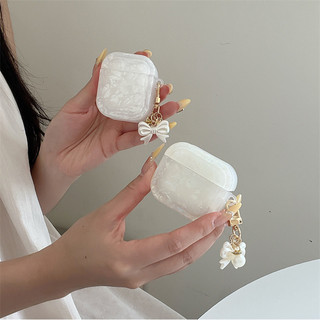Ngọc trai mẹ màu trơn cho AirPods 1 / 2 3 Pro Pro2 Pro3 Airpod4