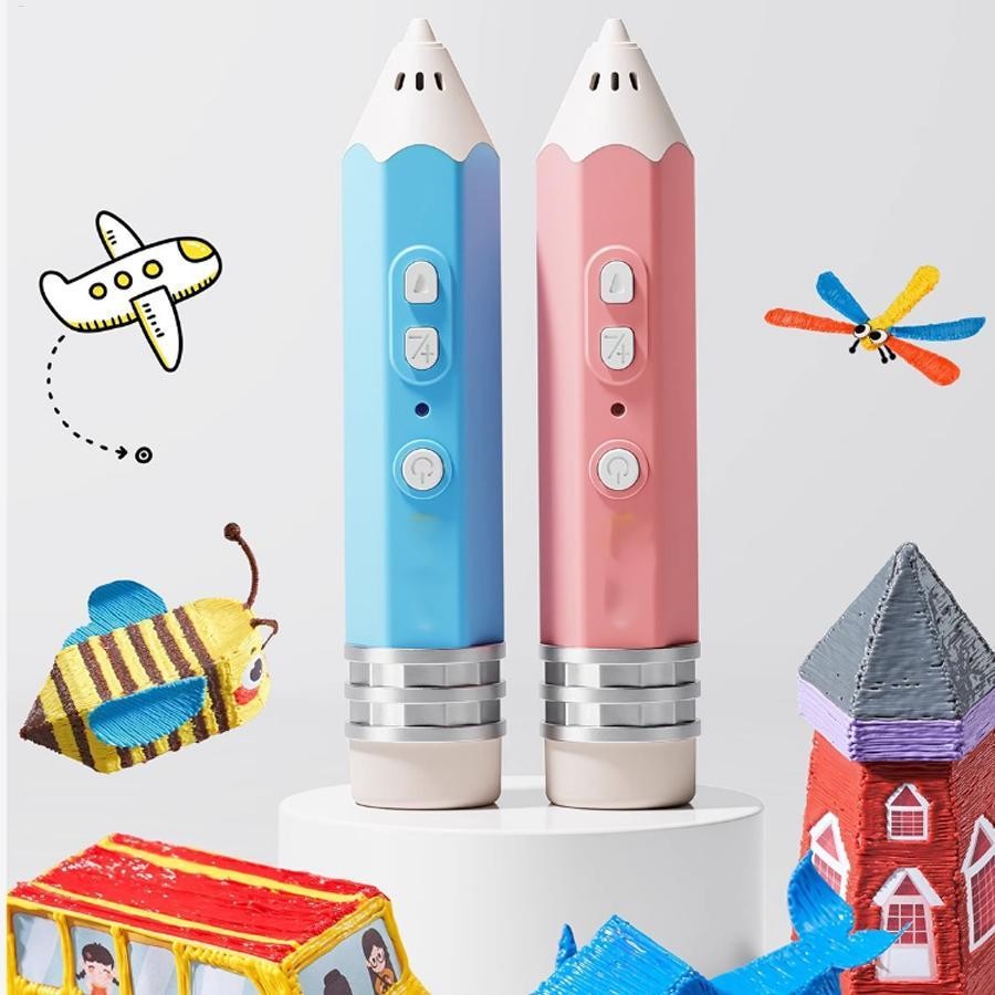 Bút Tranh 3D Di Động Sạc In Bút Cho Trẻ Em Làm Doodle Graffiti Nghệ Thuật Thủ Công