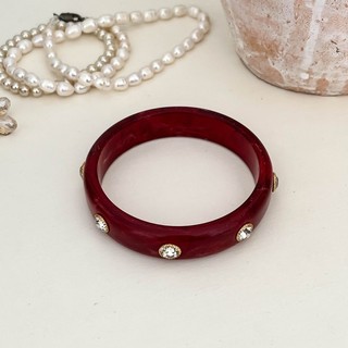 Vòng tay nhựa retro với phong cách thời trang đa năng