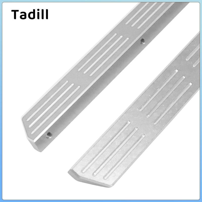 Bàn đạp chân xe RC, Bàn đạp bên bằng kim loại Phụ tùng chắc chắn Bước chạy bảng RC Side Board, cho xe tải H12Y H12Y + 1 / 12