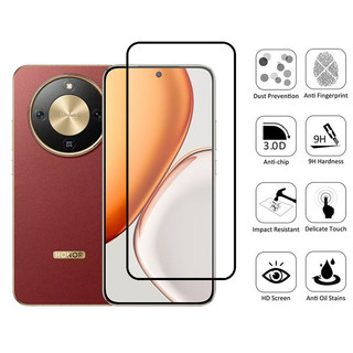 Kính cường lực bảo vệ màn hình Honor X9d 5G 2 trong 1 cho Honor X9c X9b x9a X7b X8b X8c X6c X7c X6b X5b Plus 4G HD Phim bảo vệ kính và ống kính máy ảnh