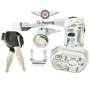 Bộ ổ khoá trước sau wave s110 vương niệm