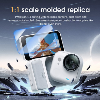 Dành cho phim cường lực Insta360 Go Ultra, phim chống rơi độ phân giải cao, phụ kiện máy ảnh thể thao chống trầy xước và chống mài mòn
