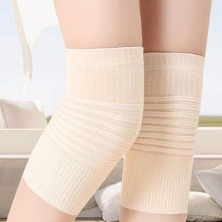 Miếng đệm nẹp đầu gối EARTHLYCO, Dụng cụ sưởi ấm đầu gối bằng vải Cotton giữ nhiệt mềm, Nam nữ dệt kim co giãn vừa vặn Miếng đệm đầu gối giữ nhiệt bảo vệ khớp