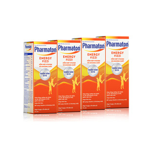 Bộ 4 Thực phẩm bảo vệ sức khỏe Pharmaton Energy Fizzi