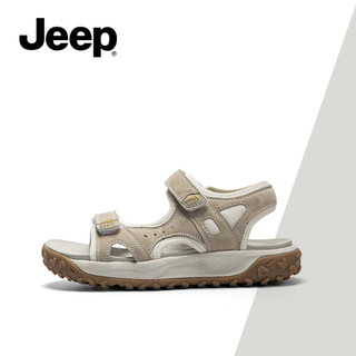 Jeep Mùa Hè Thoáng Khí Giải Trí Đi Bộ Đường Dài Dép Thể Thao Nữ Mặc Ngoài Chống Trơn Trượt Lỗ Dày Thượng Nguồn Giày Đi Biển