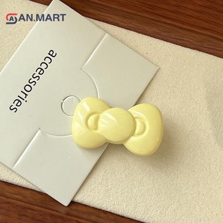Bigdealssuper Nơ Kẹp Tóc Phụ Kiện Tóc Cô Gái Dễ Thương Trái Tim Bên Kẹp Nổ Tính Khí Trang Sức Siêu