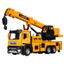 Xe cứu hộ cần cẩu ROLY, Mô hình xe kỹ thuật cỡ lớn bằng hợp kim, Mô hình máy trộn Đồ chơi quán tính Âm thanh Đèn đồ chơi điện Xe tải xây dựng Đồ chơi xếp hình