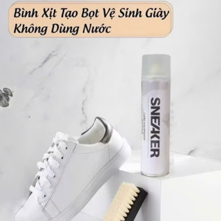 Xịt vệ sinh giày Sneaker – bọt mịn làm sạch sâu, khử mùi, dịu nhẹ, giữ giày luôn như mới chỉ sau vài bước