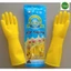 Bịch 10 đôi găng tay cao su Hợp Thành dài 32cm size S - M - L, găng tay rửa chén rửa bát, bao tay cao su rửa chén
