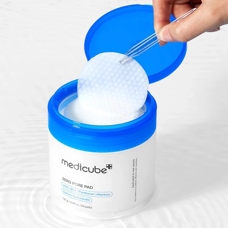Dùng để tẩy tế bào chết Zero Pore Scrub MEDICUBE