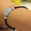 Vòng tay đôi Jade Pixiu - Dây dệt tay màu đỏ / đen - Jade Pixiu - Wealth Luck Zodiac