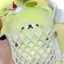 < WHPHous-t > Móc khóa đồ chơi sang trọng hình gấu Cantaloupe Mặt dây chuyền búp bê nhồi bông mềm Bapa Túi trang trí Quà tặng trẻ em Đẹp