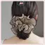 JRP Tính Khí Ngọt Ngào Thời Trang Phóng Đại Tóc Phụ Kiện Tóc Retro Nếp Nhăn Voan Scrunchies Dây Buộc Tóc Cho Nữ Bé Gái JRP