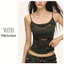 Milyfashion Ripped Ren Khâu Sling Mùa Hè Hot Girl Slim-fit Slimmer Nhìn Ngắn Top QOPF