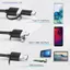 Camera nội soi Android 5.5MM 3 IN1 Micro USB Type C Borescope Camera Mini Đèn LED chống nước Kiểm tra ô tô cho HUAWEI XIAOMI PC MỚI