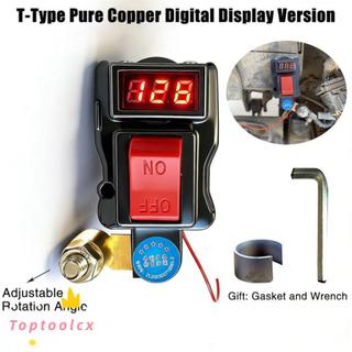 Công tắc ngắt kết nối pin xe tải TOPTOOLCX, xoay ngắt kết nối thiết kế loại T Công tắc ngắt kết nối pin ô tô, Màn hình kỹ thuật số điện áp Giám sát điện áp thực Công tắc ngắt kết nối pin