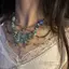 Siyuyan Dainty Bướm Mặt Dây Multiayer Eo Dây Xích Nelace Thanh Lịch Cơ Thể Đảng Trang Sức Quà Tặng VN