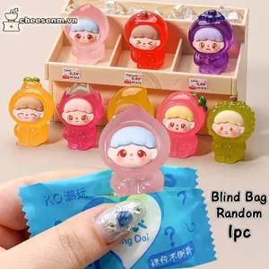 Cheenm Trái Cây Dễ Thương Hoạt Hình Dạ Quang Trái Cây Búp Bê Mù Túi Búp Bê Bất Ngờ Mini Hình Micro Phong Cảnh Nhà Để Bàn Trang Trí Ô Tô VN