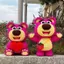 Khối xây dựng gấu dâu Tương thích Lego Đồ chơi lắp ráp giáo dục trẻ em Handmade diy Quà tặng ngày lễ tình nhân Quà tặng sinh nhật