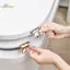 HL Nắp Bồn Cầu Nâng Thiết Bị Nắp Nâng Ghế Vệ Sinh Nâng Nắp Bồn Cầu Tay Cầm Đồ Dùng Phòng Tắm Đa Năng ABS Thiết Thực LMWU