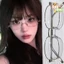 Kính khung vuông nhỏ Y2K Harajuku - Kính đọc sách trong suốt - Kính dự tiệc Cosplay cổ điển - Kính mắt kim loại cổ điển dành cho nữ - Kính mắt nhẹ nhàng Nhật Bản / Giao hàng miễn phí