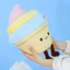 Cùng Ngày Giao Hàng Phong Cách Mới Chính Hãng Sáng Tạo Kem Lông Cừu Dễ Thương Sang Trọng Búp Bê Búp Bê Làm Dịu Quà Tặng