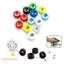 TOPTOOLCX 1 / 4 Bánh xe ngón tay, Bánh xe vòng bi Mini Urethane, Phụ kiện bảng trượt ngón tay CNC chuyên nghiệp PU + kim loại