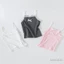 6M-3Y Bé Gái Xe Tăng Áo 3 Cái / gói Thời Trang Mùa Hè Ren Viền Không Tay Có Gân Camisole