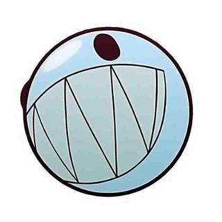 Digital Circus 1: High-Quality 5cm Acrylic Keychain - Double-Sided Print - BUBBLE