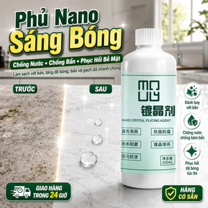 🔥sốc🔥Chất phủ tinh thể nano chống xước | Chất đánh bóng chống nước chống bẩn | Dung dịch phục hồi gạch đá sáng bóng