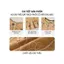 Áo kiểu nữ CARDINA chất liệu đũi thêu sát nách phối cổ viền gấu bèo 6AKS05
