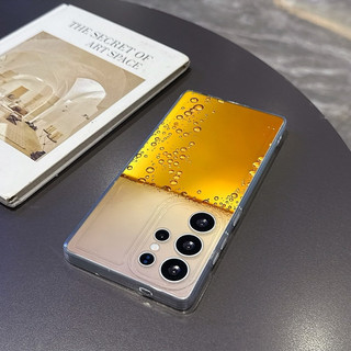 Ốp điện thoại silicon mềm trong suốt chống sốc nước lấp lánh mùa hè Thích hợp cho Samsung A03 A15 A225G S23FE S24ULTRA A50 A565G A165G A355G