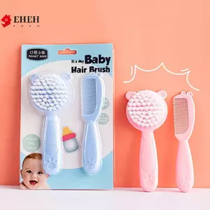2 Chiếc Lược Chải Tóc Cho Bé Di Động Trẻ Sơ Sinh Tập Đi Nylon Mềm Tóc Đầu Massage Lược Bộ Đồ Dùng Chăm Sóc Tóc Cho Bé Trẻ Em VN