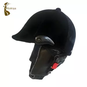 Mũ bảo hiểm cưỡi ngựa có nắp cổ có thể tháo rời Mũ cưỡi ngựa nhung cao cấp dành cho người lớn Mũ bảo vệ đầu để cưỡi ngựa ngoài trời