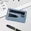 # HB # Rfid Đựng Thẻ Tín Dụng Ví Nam Sang Trọng Nylon Mỏng Ví Dây Kéo Chìa Khóa Hộp Đựng Thẻ Nam Ví Đựng Tiền Xu Có Carabiner.